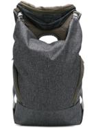 Côte & Ciel Woven Textured Backpack - Grey