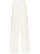 Jil Sander Glenn Wide Leg Trousers - Neutrals