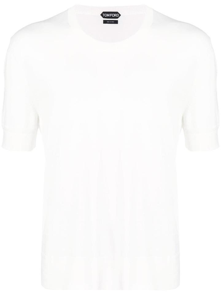 Tom Ford Fine Knit T-shirt - White