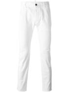 Dsquared2 Straight Leg Trousers, Men's, Size: 50, White, Cotton/spandex/elastane
