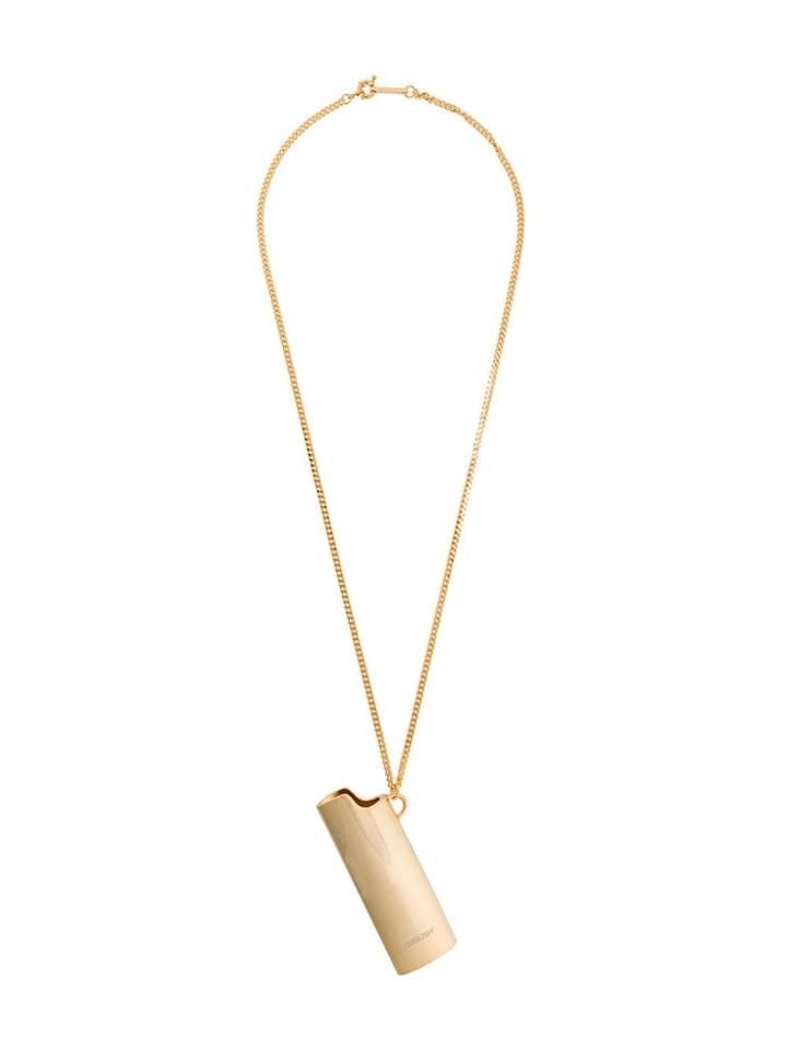 Ambush Lighter Case Necklace - Metallic