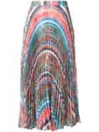 Marco De Vincenzo Check-effect Printed Skirt - Multicolour