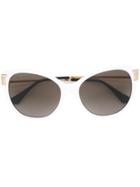 Versace Greca Rock Icons Sunglasses - White