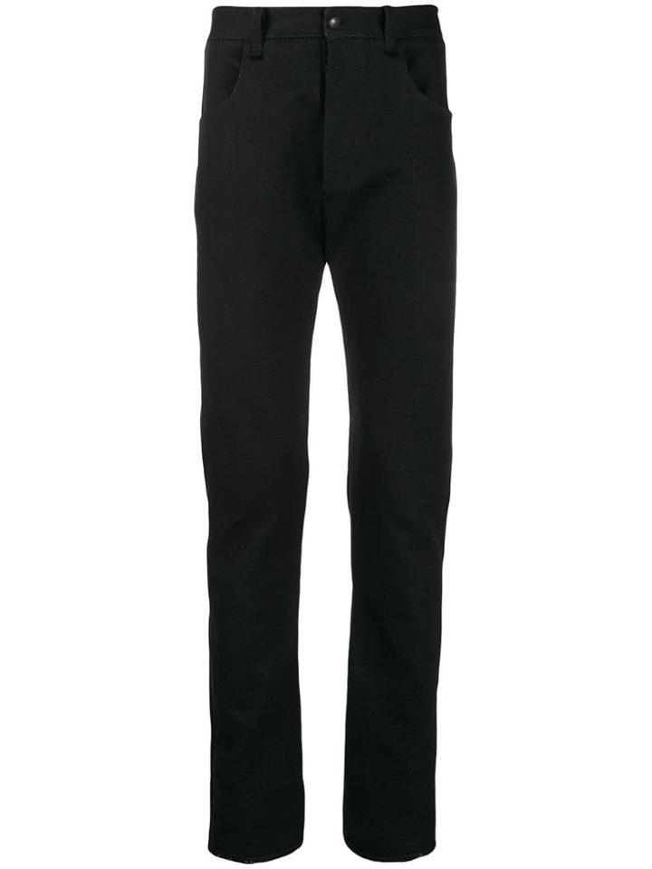 A Diciannoveventitre Straight Leg Jeans - Black
