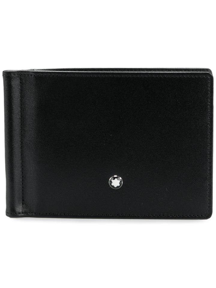 Montblanc Logo Embossed Wallet - Black