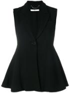 Givenchy Flared Sleeveless Vest - Black