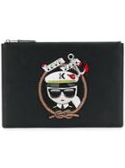 Karl Lagerfeld Captain Karl Pouch - Black