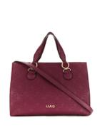 Liu Jo Embossed Tote Bag - Red