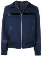 Undercover Navy Fitted Bomber Jacket - Blue