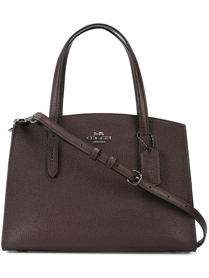 Coach Charlie Carryall 28 Bag - Purple