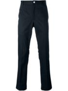 Thom Browne Unconstructed Chino In Navy High Density Cotton - Blue