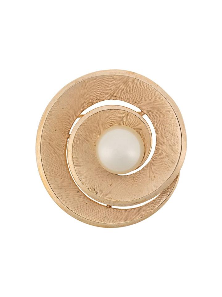 Susan Caplan Vintage 1960`s Trifari Brooch - Gold