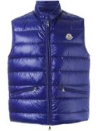 Moncler Classic Padded Gilet - Blue