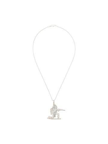 Hatton Labs Native American Pendant Necklace - White