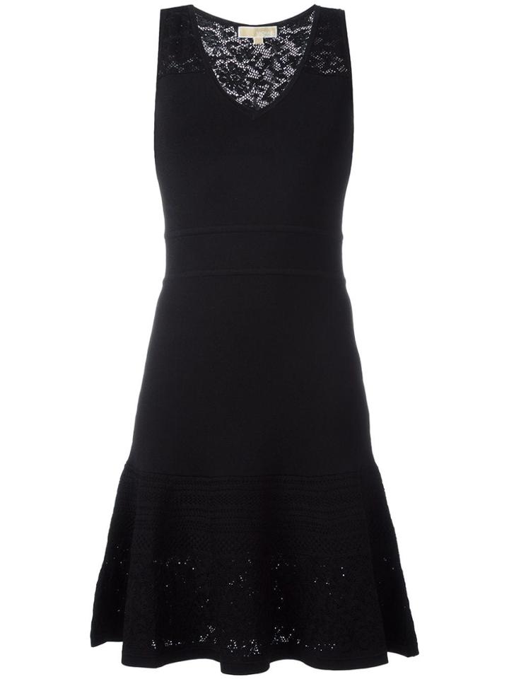 Michael Michael Kors Flared Dress - Black