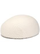 Eugenia Kim Net Layer Round Hat - White