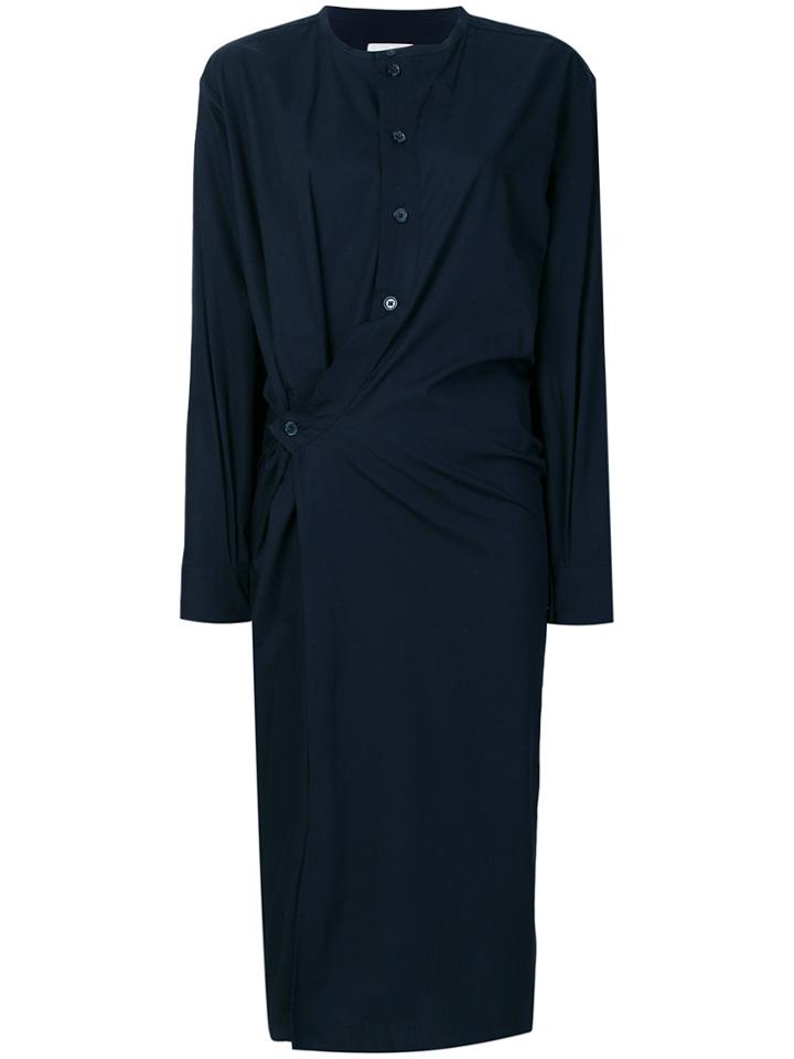 Lemaire Twisted Dress - Blue