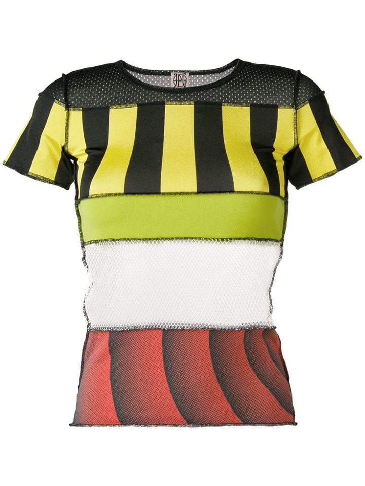 Jean Paul Gaultier Vintage Patchwork T-shirt - Black
