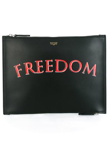 Bertoni 1949 'freedom' Print Clutch Bag