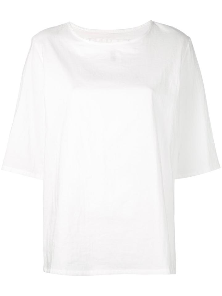 Toogood - Boxy T-shirt - Women - Cotton - 2, White, Cotton