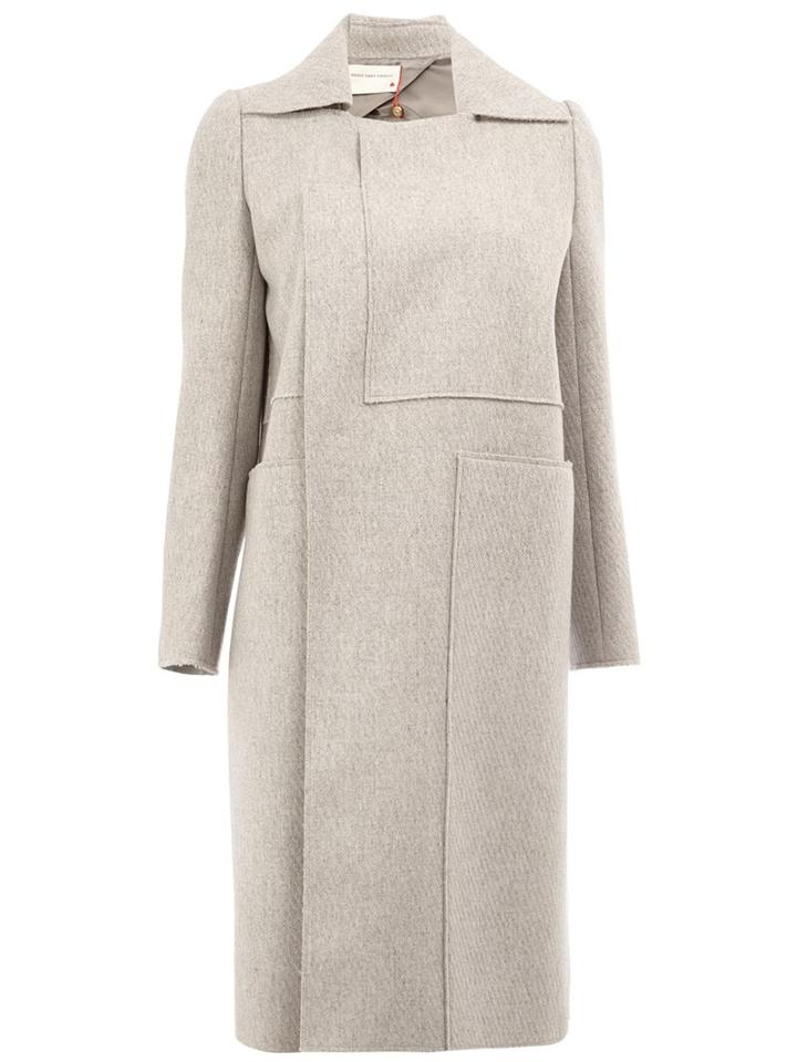 Maison Rabih Kayrouz Square Neck Coat