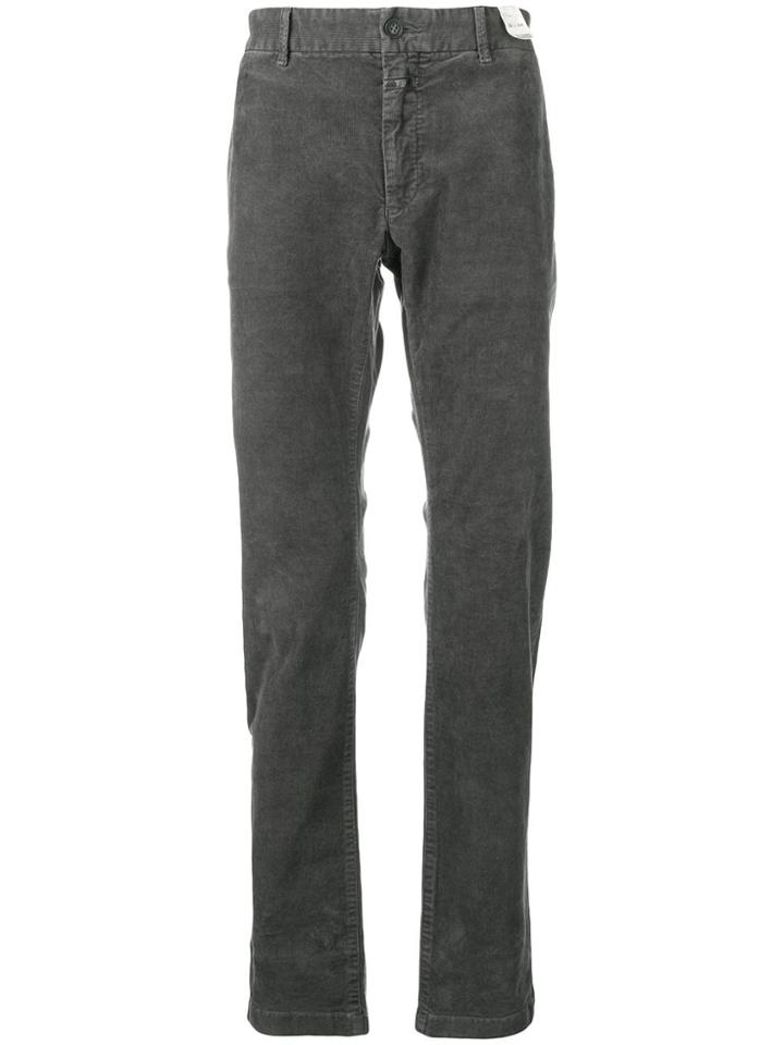 Closed Straight Leg Trousers - Grey