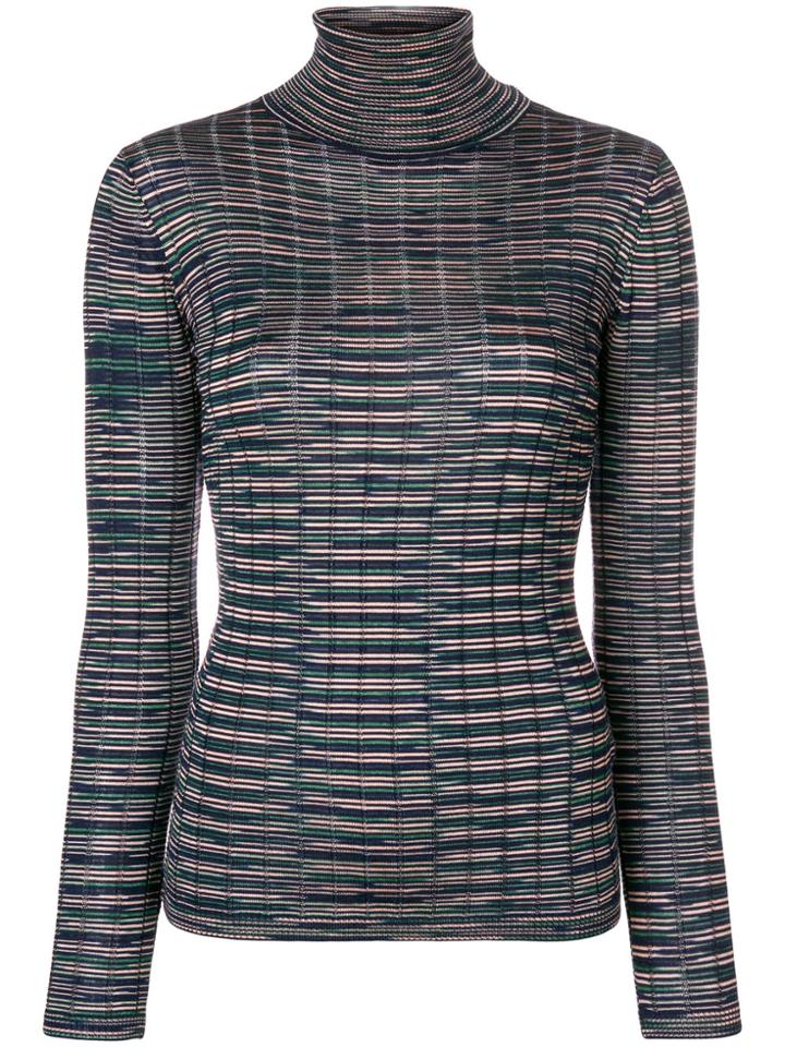 M Missoni Abstract Patterned Sweater - Green