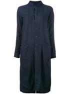 Klasica Pocket Detail Shirt Dress - Blue