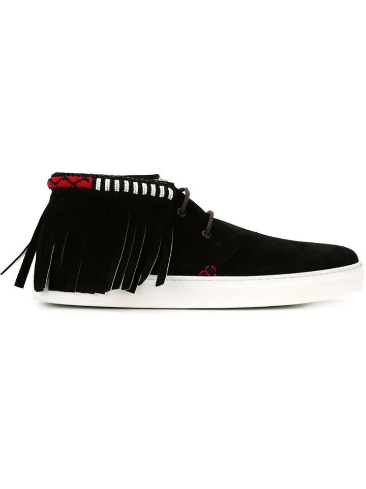 Laneus Bead Embellished Sneakers