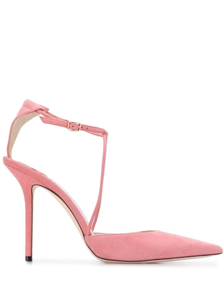 Jimmy Choo Leta 100mm Pumps - Pink