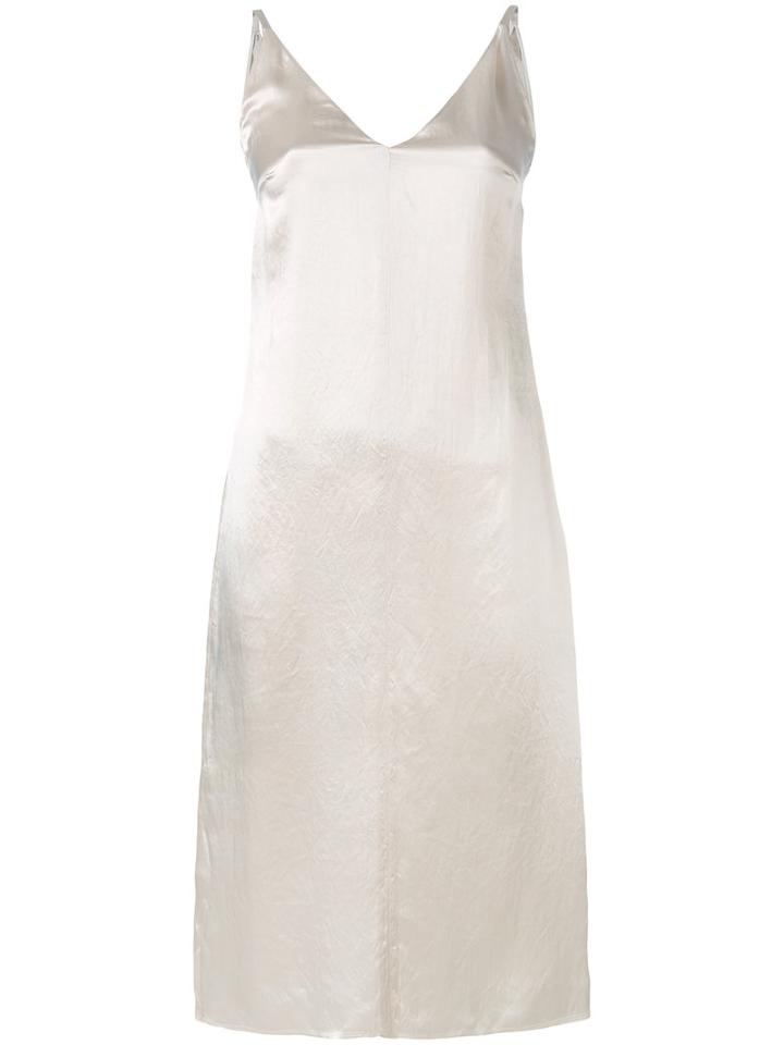 Golden Goose Deluxe Brand - Slip Dress - Women - Acetate - M, Pink/purple, Acetate