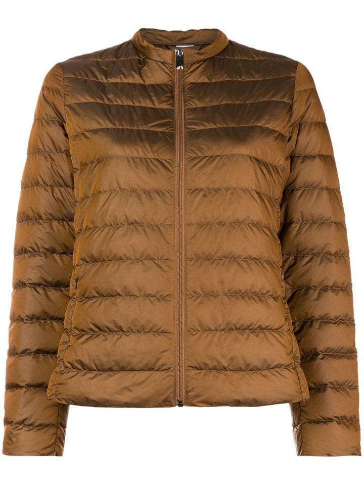 Max Mara Short Padded Jacket - Brown
