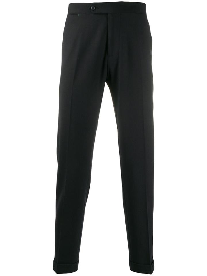 Berwich Straight-leg Trousers - Black
