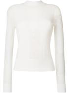 Henrik Vibskov Sheer Blouse - White