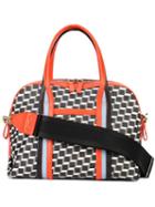 Pierre Hardy Rally Tote, Women's, Red, Calf Leather/canvas
