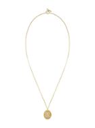 Fendi Crystal Ff Logo Pendant Necklace - F18h1-burattato Gold+ Crys