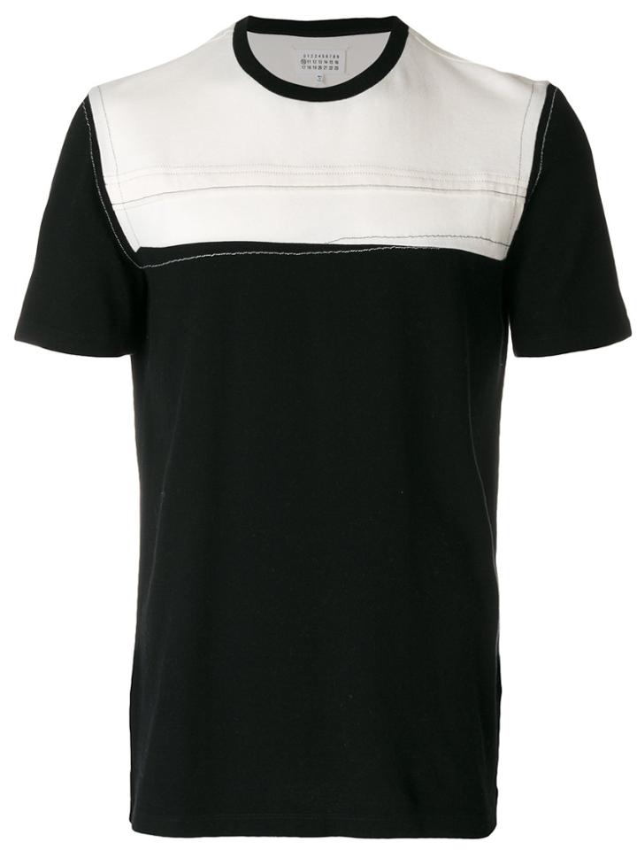 Maison Margiela Colour-block T-shirt - Black