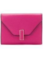 Valextra Iside Wallet - Pink & Purple