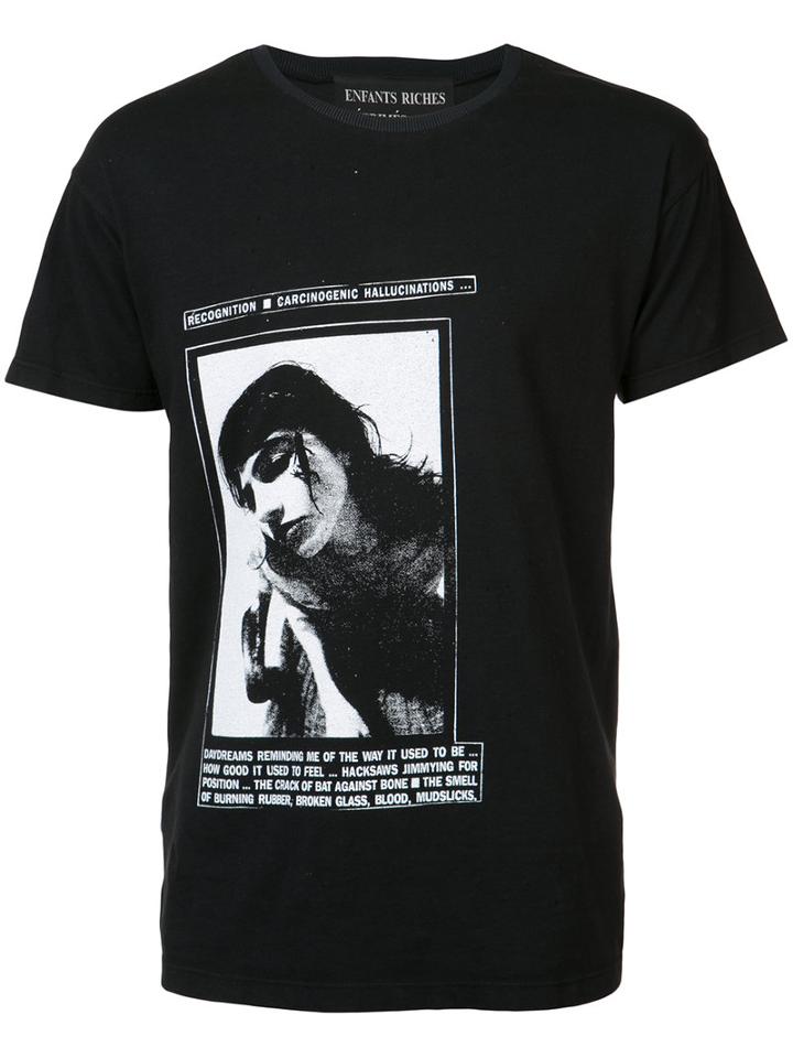 Enfants Riches Deprimes - Printed T-shirt - Men - Cotton - M, Black, Cotton