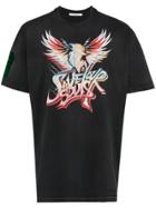 Givenchy Save Our Souls Print Cotton T Shirt - Black