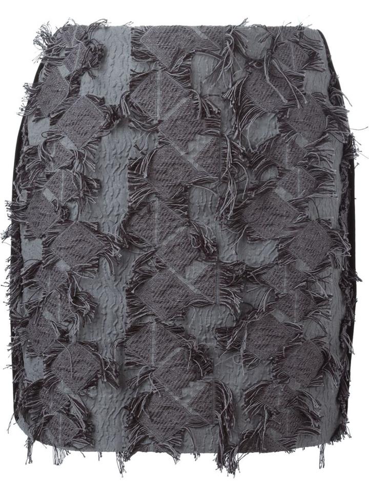 A.f.vandevorst '152 Santa' Fringed Skirt