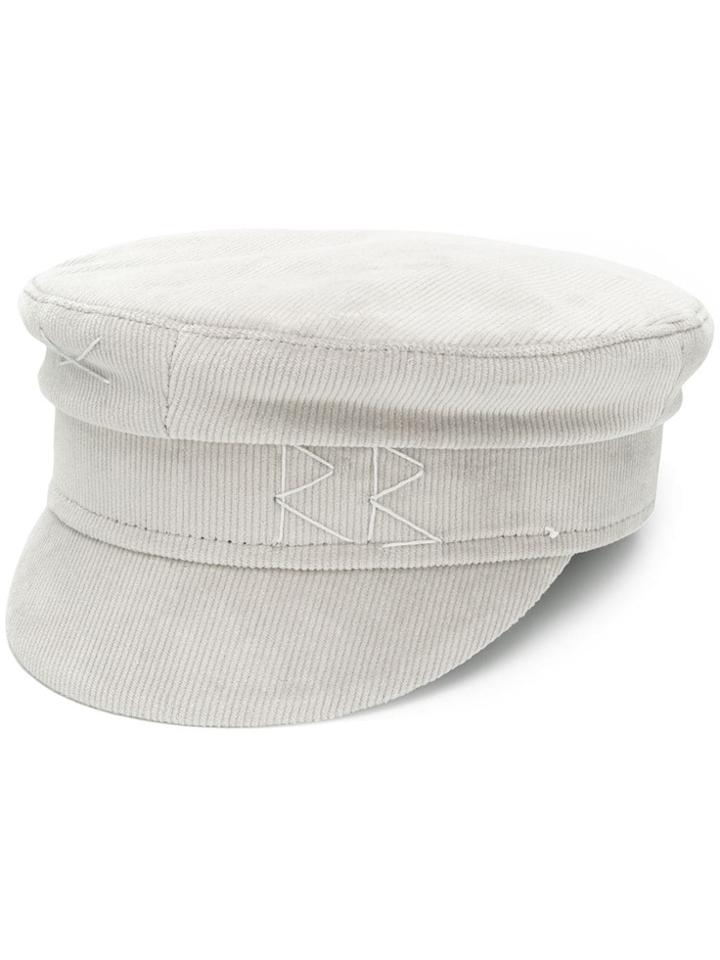 Ruslan Baginskiy Velvet Military Hat - Grey