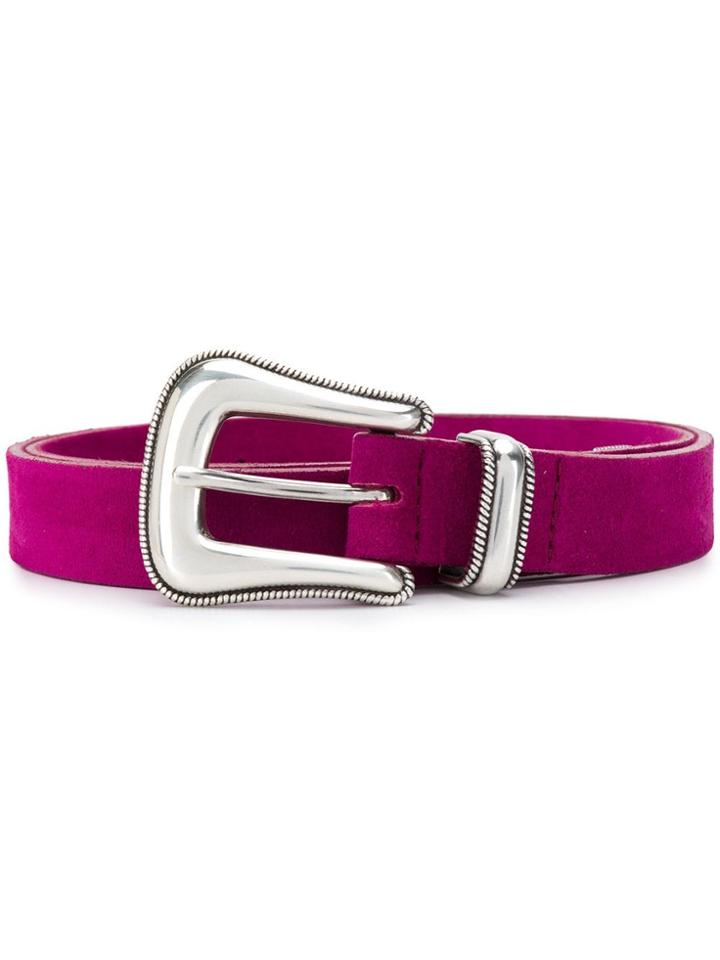 B-low The Belt Western Buckle Belt - Pink