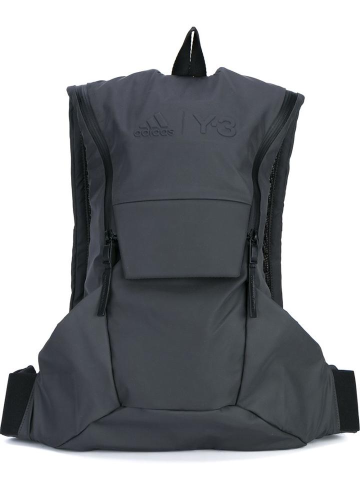 Y-3 Waterproof Structured Zip Backpack