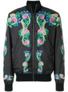 Versace Reversible Bomber Jacket - Black