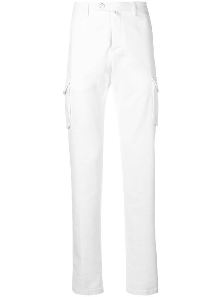 Kiton Slim Fit Jeans - White