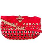 Sonia Rykiel Embellished Crossbody Bag, Women's, Red