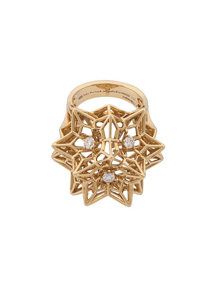 John Brevard Helix Frame Diamond Ring