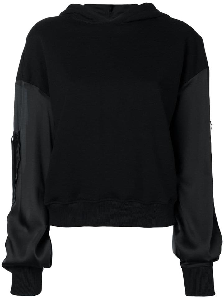 Federica Tosi Longsleeved Hoodie - Black