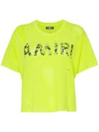 Amiri Logo T-shirt - Yellow